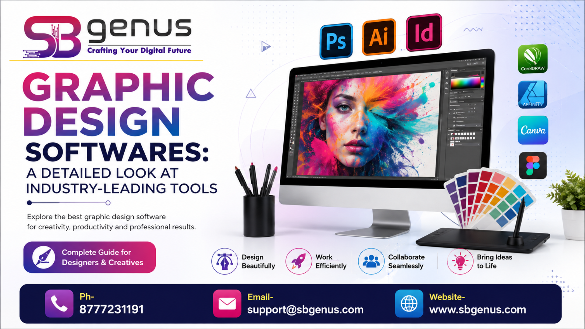 Graphic Design Softwares: A Detailed Look at Industry-Leading Tools